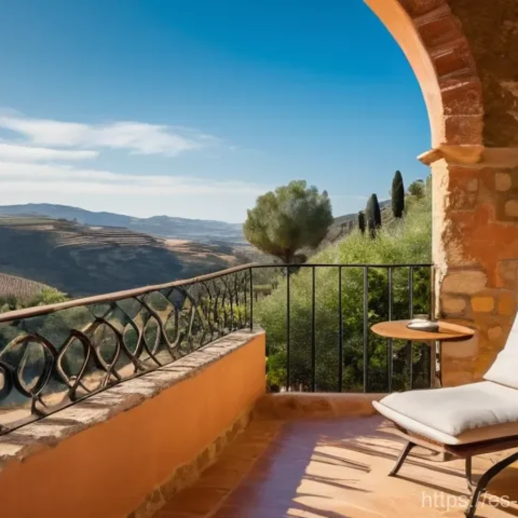 공간디자인과 건축학의 접점 - A serene interior view of a meticulously restored *casa rural* in the heart of Andalusia, Spain. Anc...